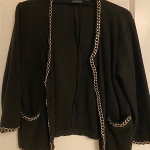 Trouve jacket with chain detail
